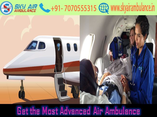 Sky Air Ambulance in Kolkata
