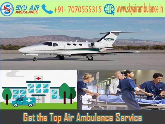 Sky Air Ambulance in Delhi.JPG