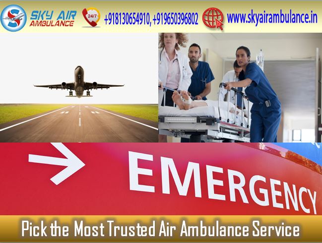 Sky Air Ambulance in Kolkata