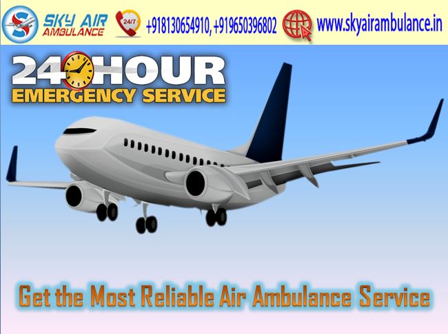 Sky Air Ambulance in Delhi